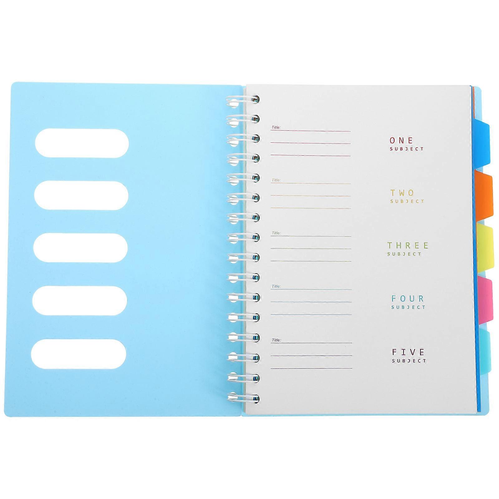 Daily Planner Organizer Multi-Function Notebook with Dividers 3Pcs