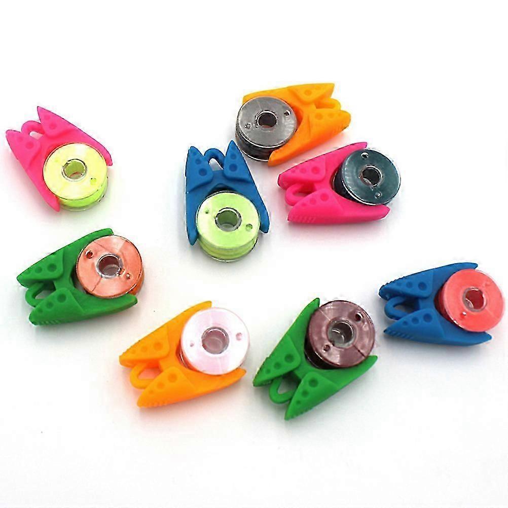 Sewing Spools Hugger Clips for Thread Control 60Pcs Assorted Color Pack