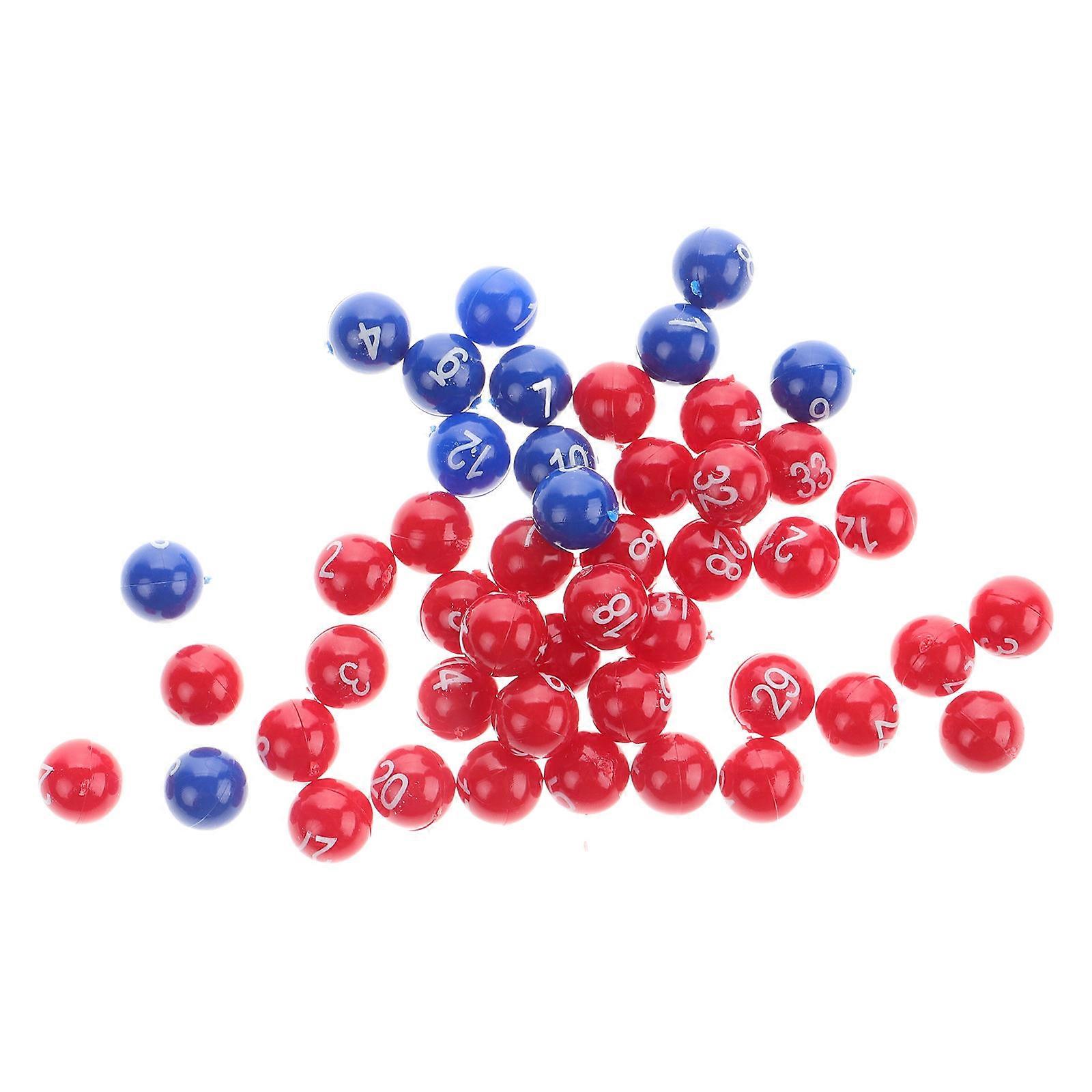 Numbered Balls Plastic Balls for Playing 1Set Assorted Colors