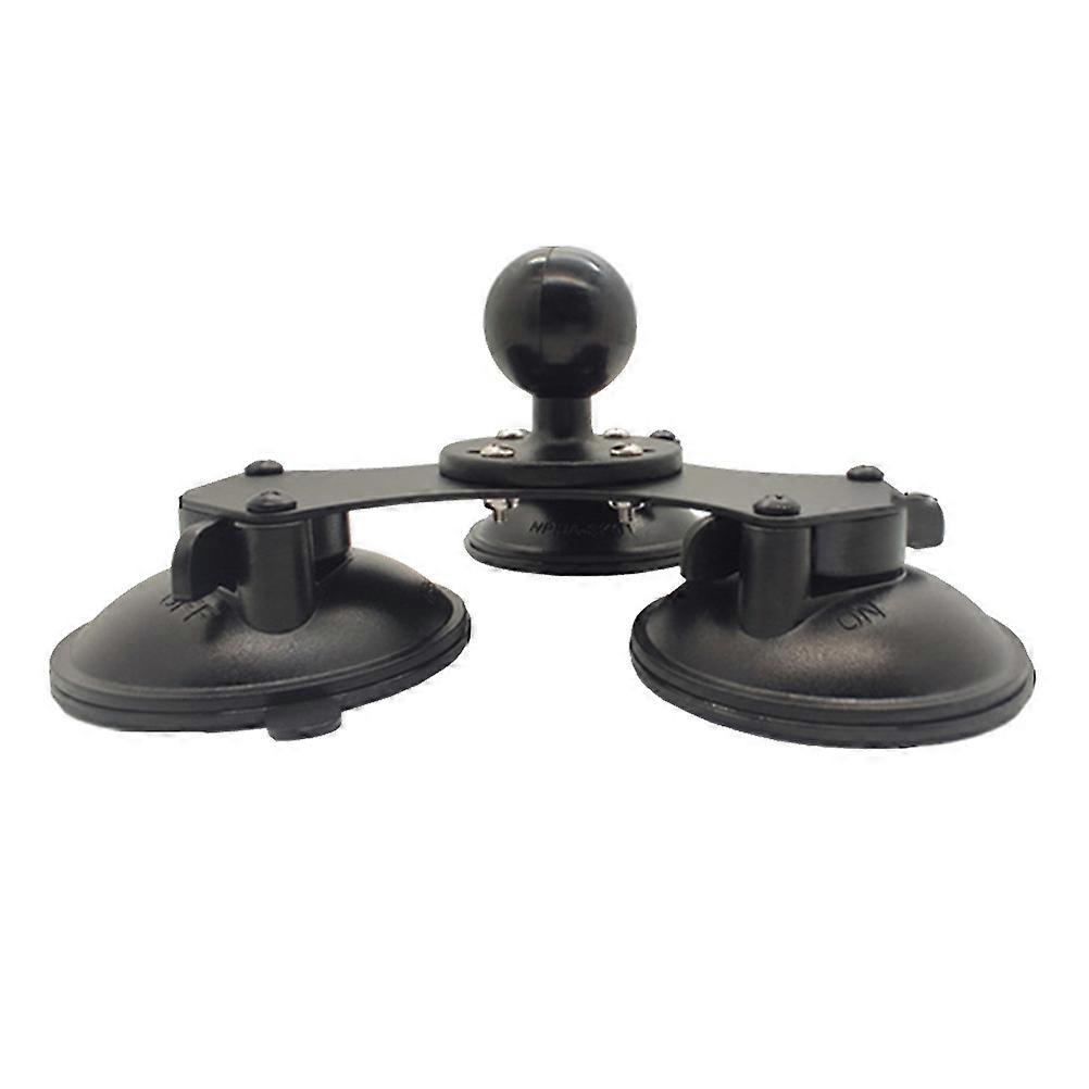 Triple Suction Cup Base Windshield Mount Adjustable Suction Cup