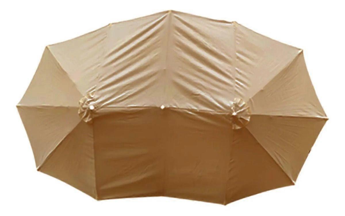 Replacement Cloth for Three Khaki Umbrella Cover