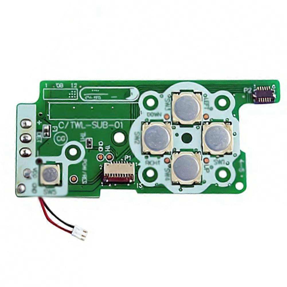 Left Power Button Plate Board Steering Buttons (Cross) Replacement for Nintendo DSI