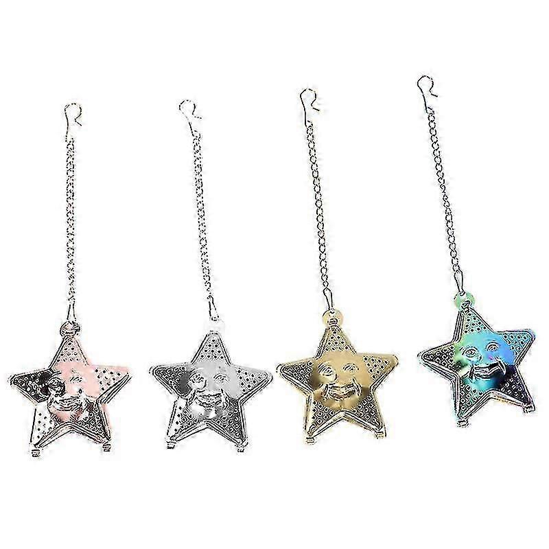 1set Star Shaped Leak Tea Infuser