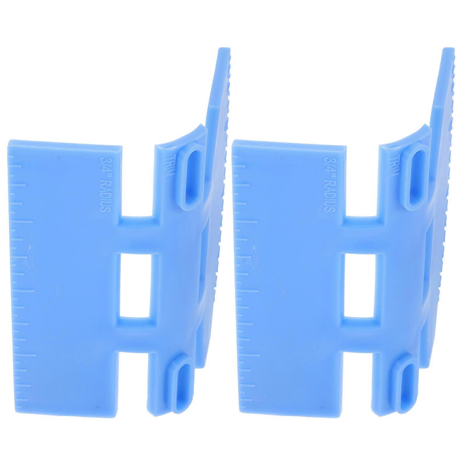 Plastic Corner Gauge Mark Line Tool for Hand Tool Scribing 2Pcs