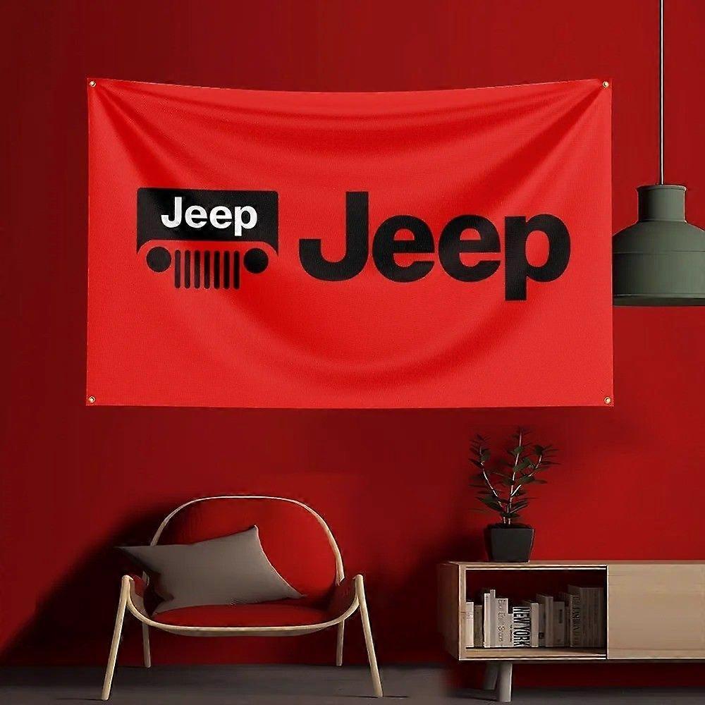 Offroad Jeeper SUV Fans Flaggbanner VQ0732