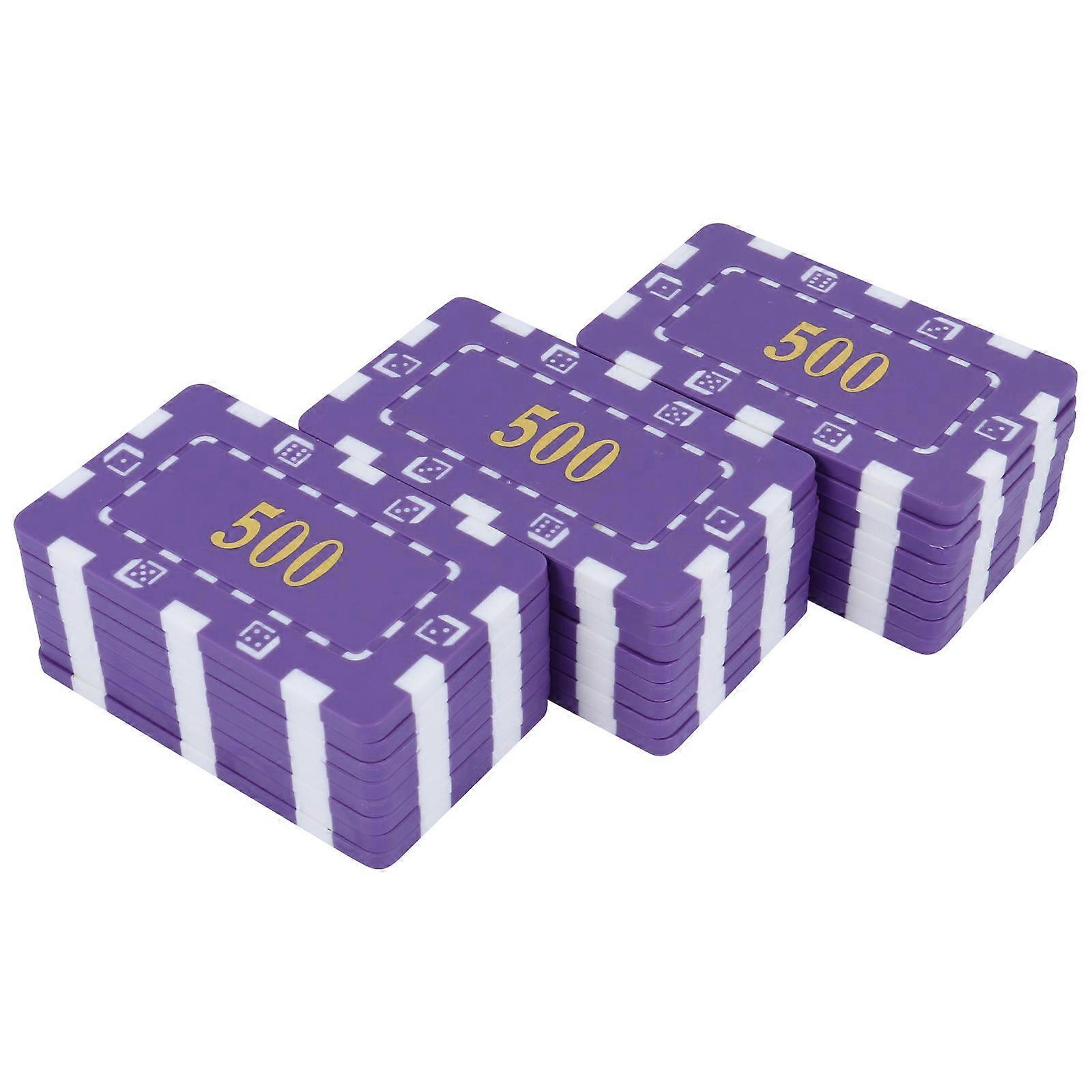 Digital Chips Plastic Counters for 25Pcs Game Coins Use