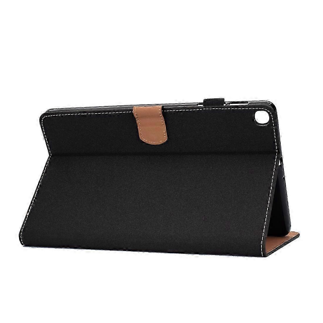 For Galaxy Tab A 10.1(2019) Solid Color  Leather Case