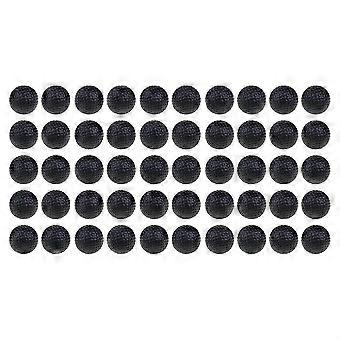 50er-Packung Trainingsgolfbälle, 42 mm, weiches PU, realistisches Schlaggefühl, begrenzte Flugbahn