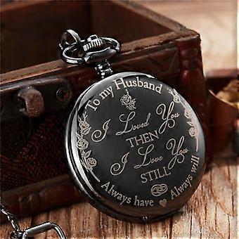 Vintage Quarz-Taschenuhr, Stil: Ehemann Ehemann
