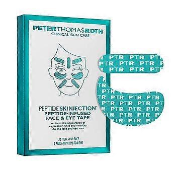 Peptide Skinjection Ruban adhésif visage et yeux infusé de peptides - 40 pièces/boîte - ms
