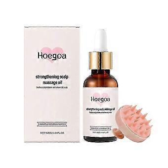 Strengthening Scalp Massage Oil with Massage comb, Hair Growth Oil with Castor oil and rosemary oil for WomenDeep Nourishing & Volumizing