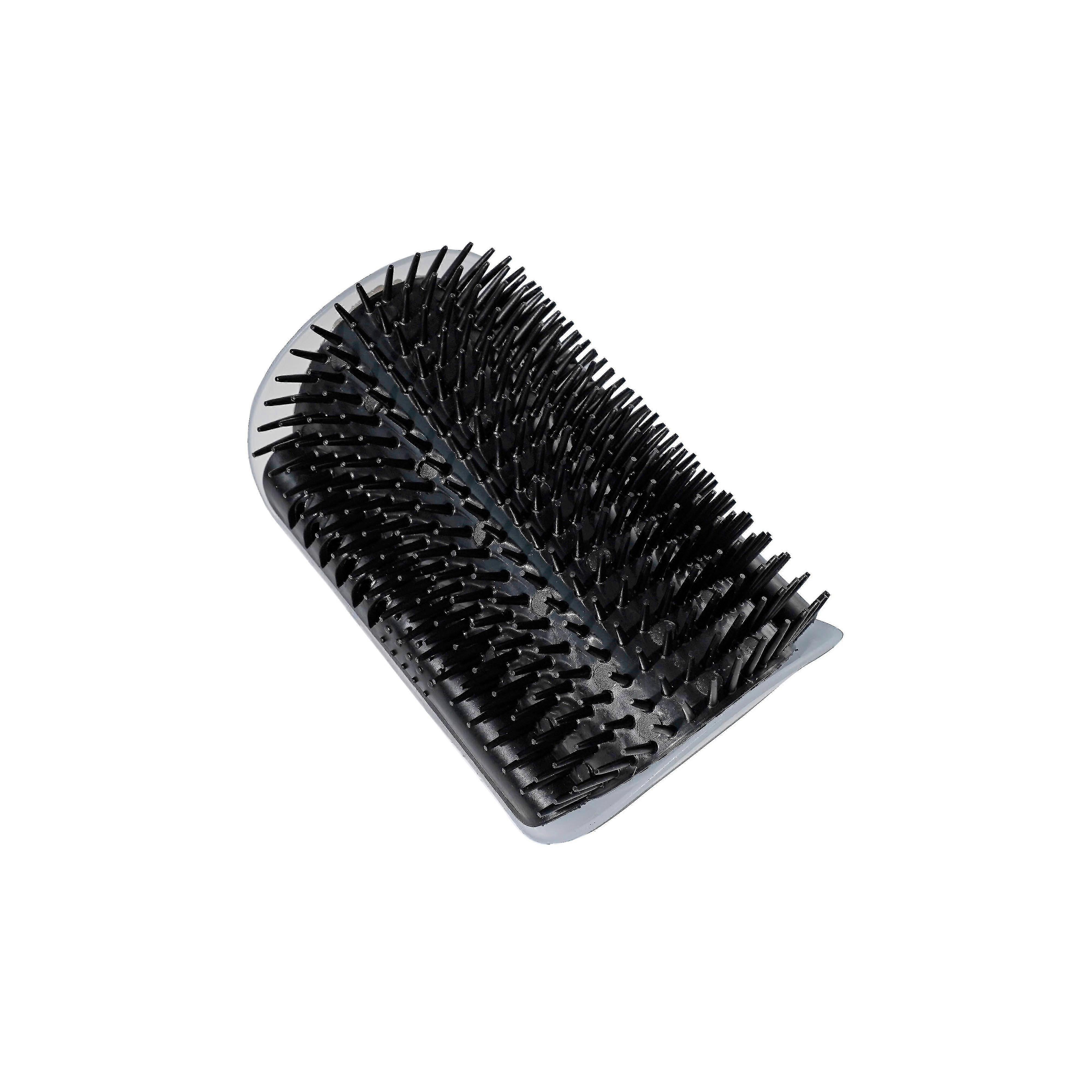 Black Pet Scratching Comb Massage Brush