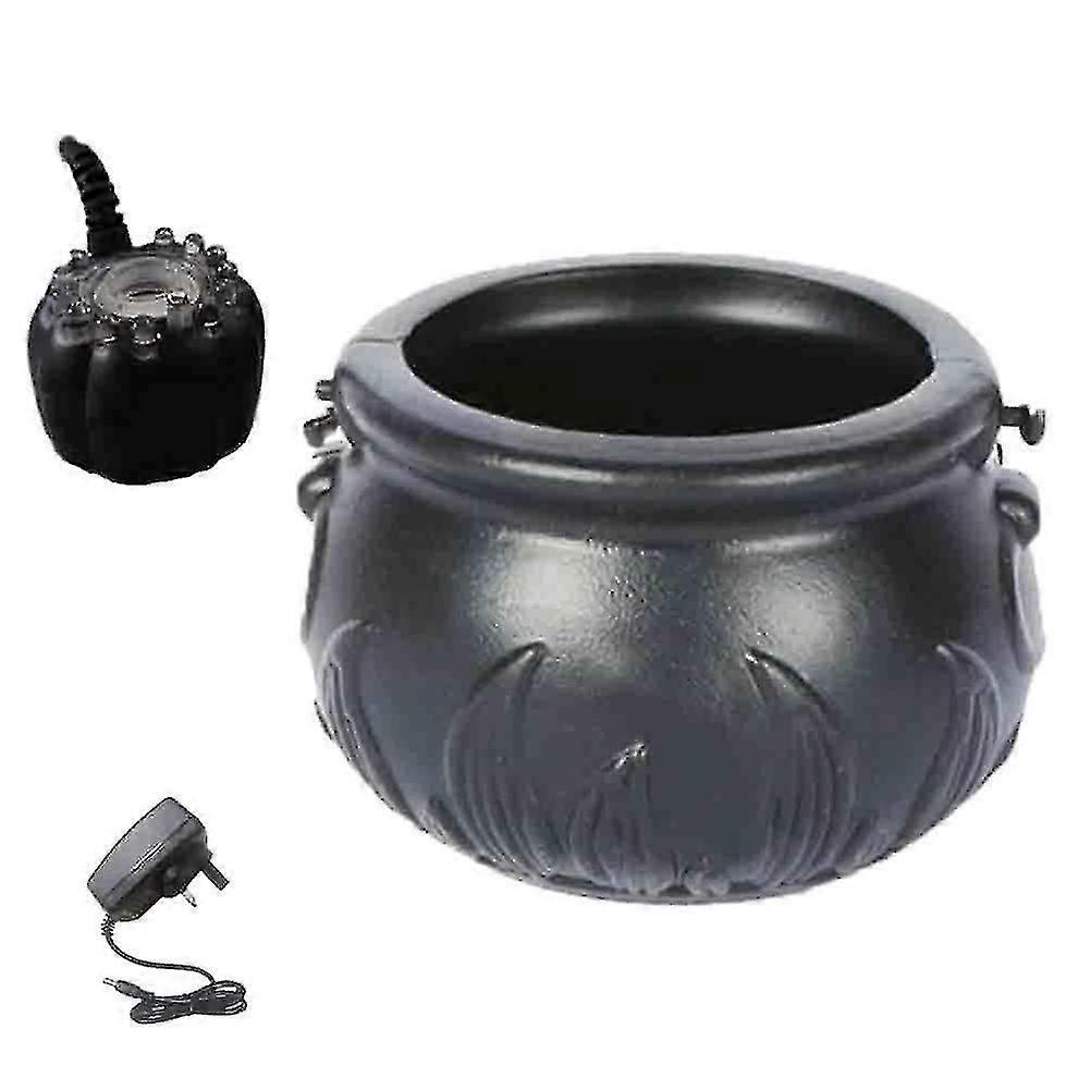 Halloween Witch Pot Cauldron Mister Mist Maker Uk Plug