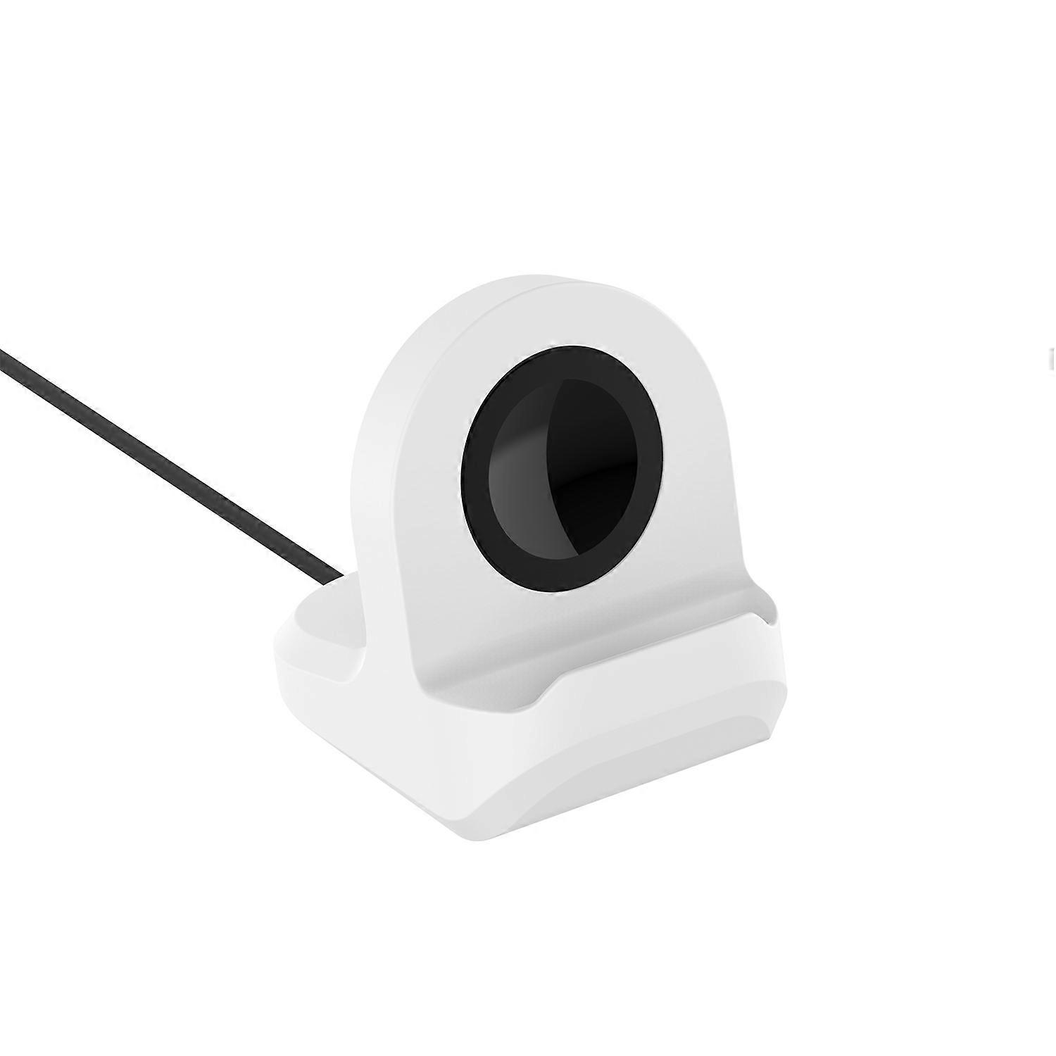 Universal Silicone Charging Dock for Samsung Galaxy Watch 4 / 4 Classic, White