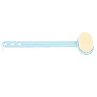 Back Scrubber Shower Body Brush for Bathing with Long Handle Blue