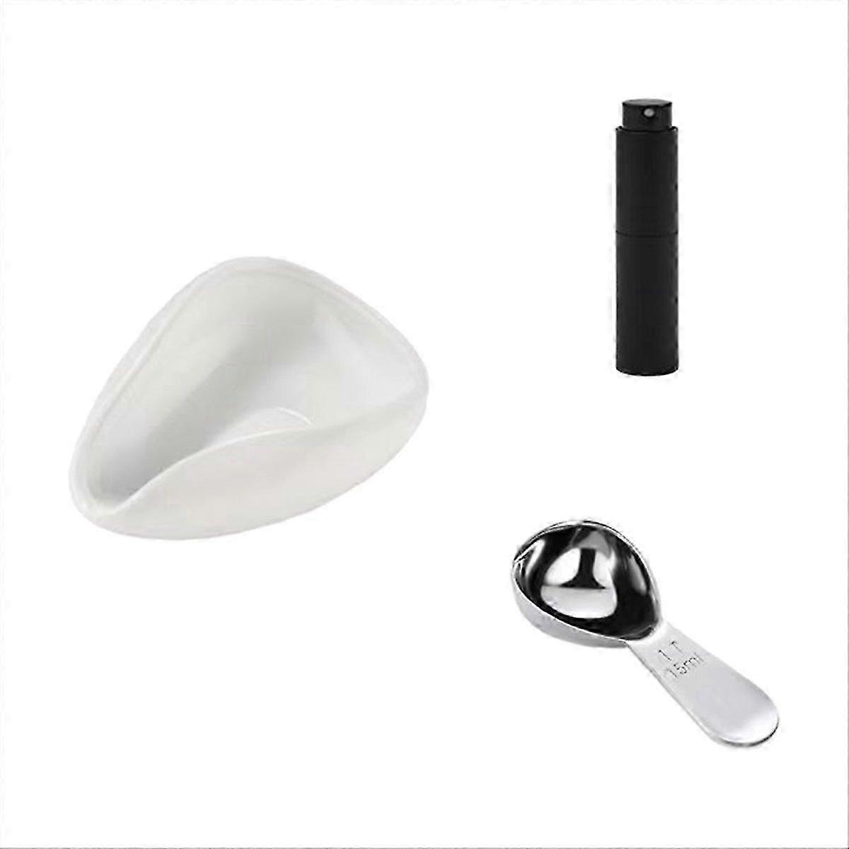 Coffee Bean Ceramic Measuring Cup, Measuring Spoon