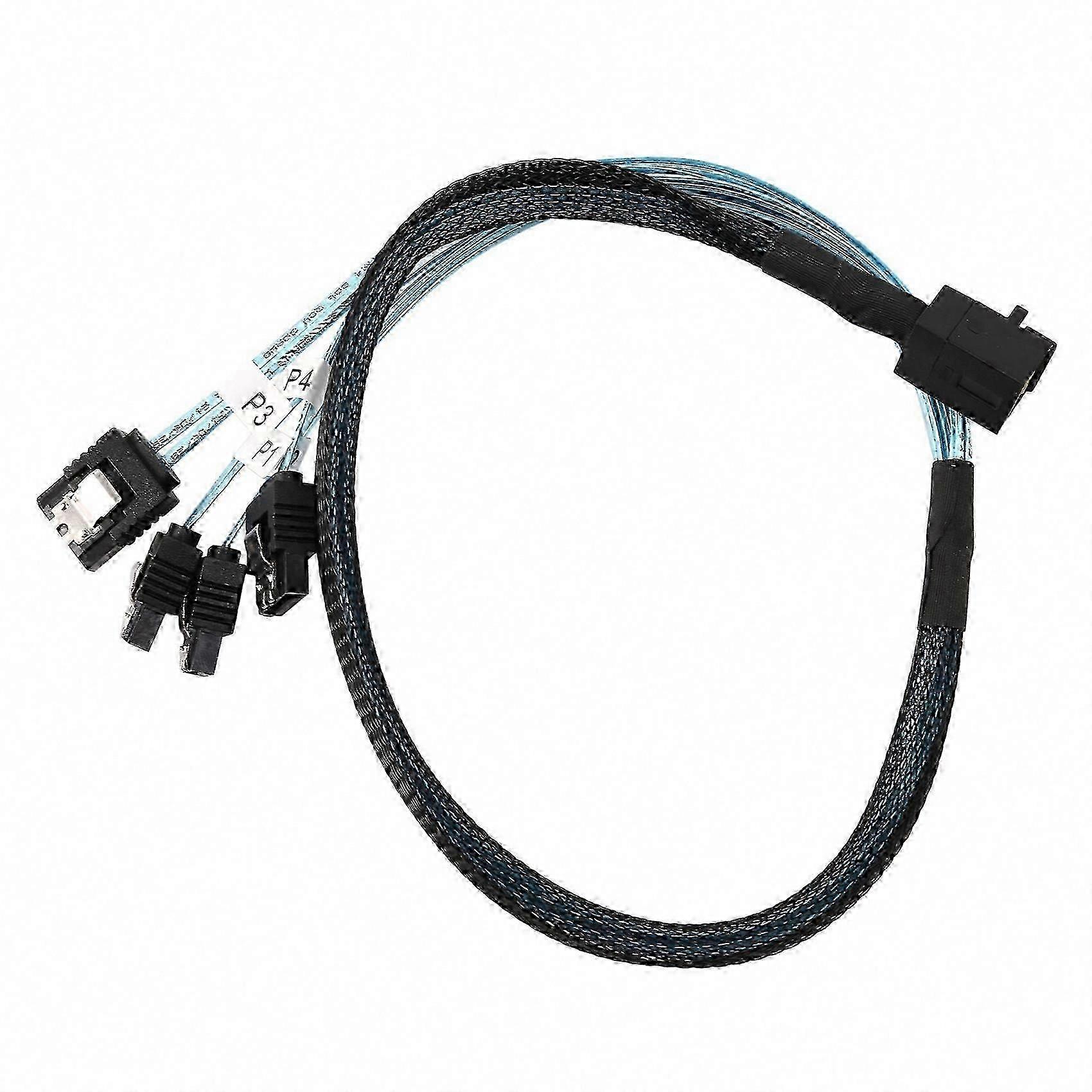 Internal Mini SAS to SATA Cable, SFF-8643, Compatible with RAID Controller Hard Drive