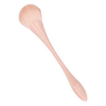 Doppelfunktions-Make-up-Pinsel und Nagelstaubentferner mit ergonomischem Griff für Salon und Heimgebrauch