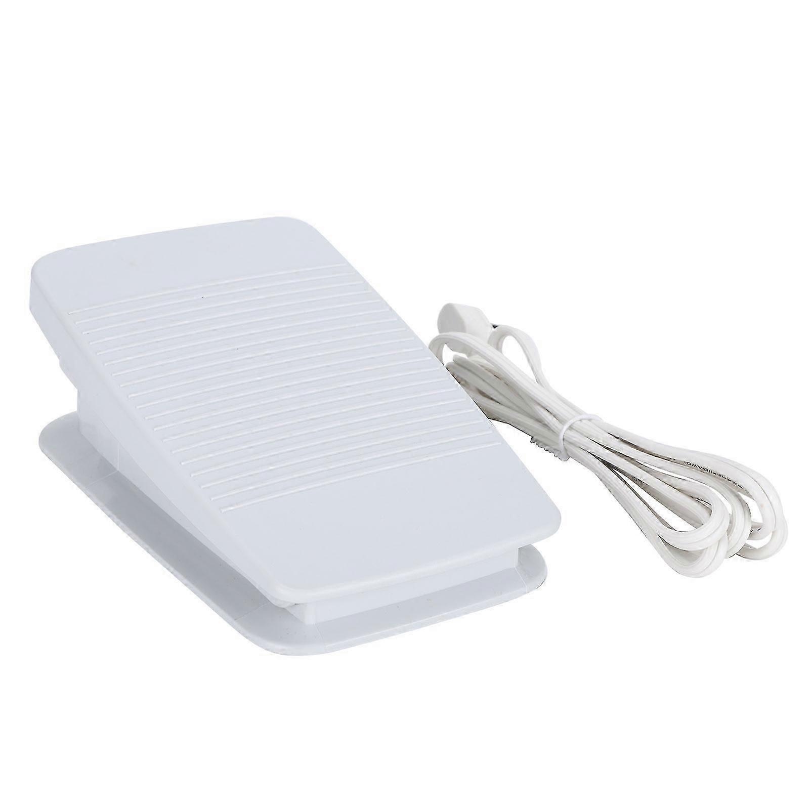 Sewing Machine Foot Pedal Controller Plastic Multifunctional Single Hole Power Cord