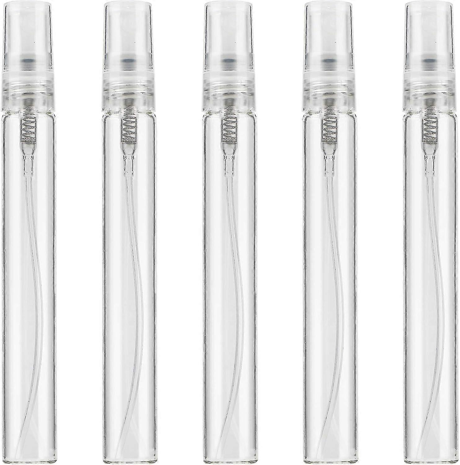 5pcs 10ml Clear Spray Bottle Refillable
