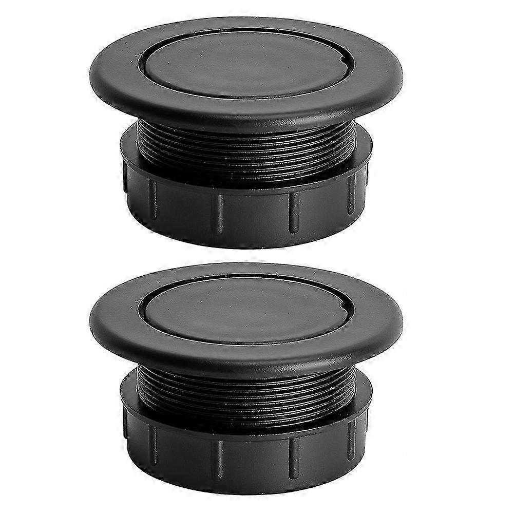2 Pcs 2 Inch Parasol Umbrella Hole Ring Plug Set