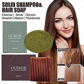 Shampoo And Conditioner Soap (Square Red) Cleanses Hair, Moisturizes Scalp, Repairs  Hair, Reduces Hair Loss And Strengthens Hair