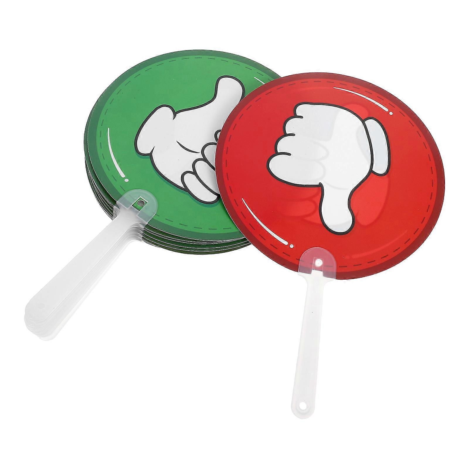 Classroom Discussion Sign Quick Response Board For Students And Teachers Rectangular Plastic 10Pcs