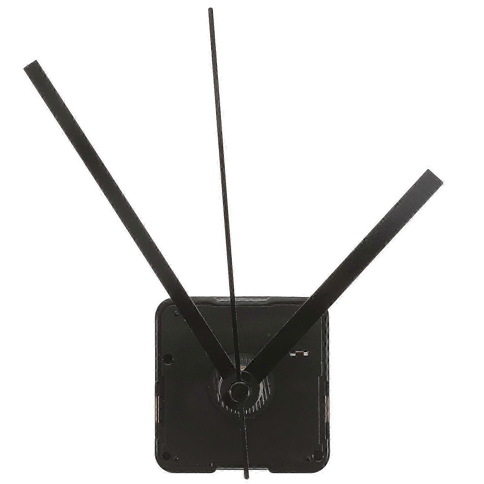 DIY Clock Movement Kits compatible with DIY Clock Replacement (Black Straight Clock Hand)
