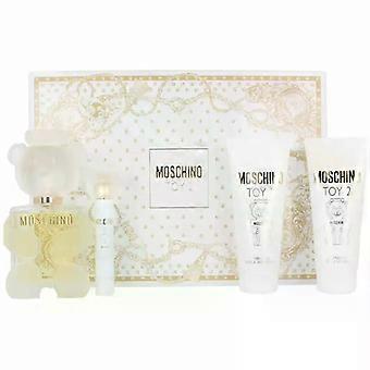 Moschino Toy 2 Eau De Parfum Spray 100ml Set 4 Pieces