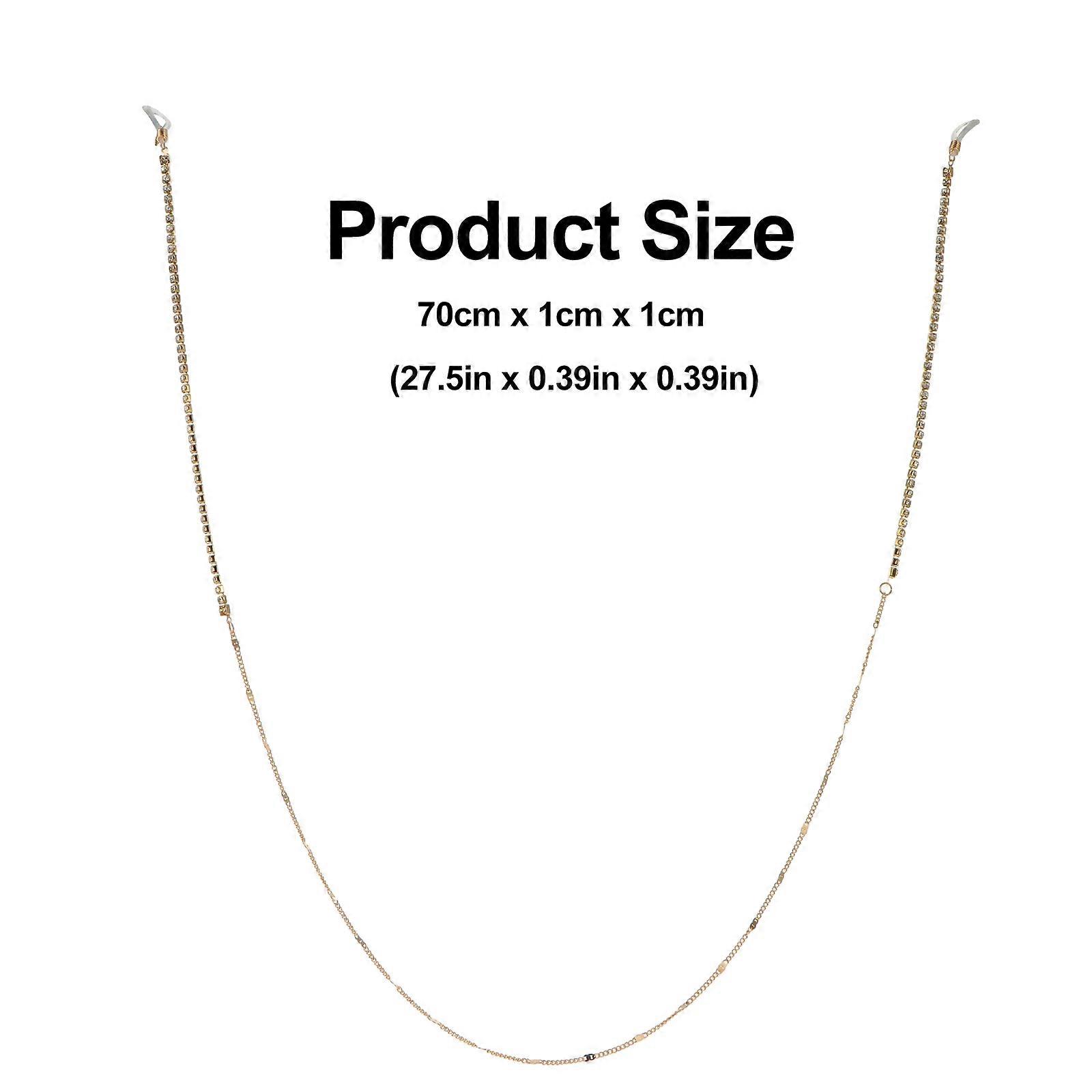 Versatile Glasses Chain for Mask Hanging 3Pcs Assorted Color