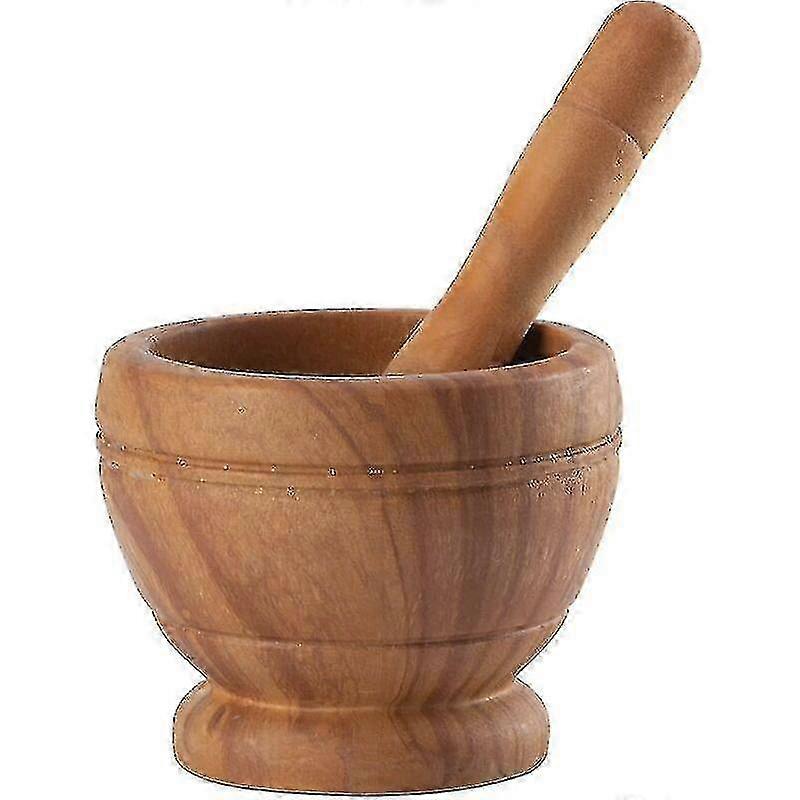 Ergonomic Resin Mortar Pestle Set
