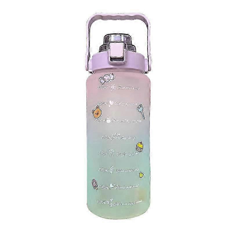 Leakproof Gradient Sports Bottle 2000ml