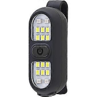 Clip on Flashlight, Running Light for Runners Rechargeable Safety Lights for Walking At Night for Free Camping Hiking