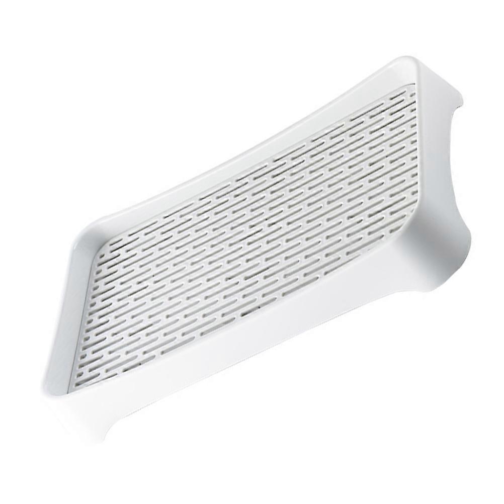 Tableware Tray Double-Layer Draining Tray for Storage Use 1Pcs PP