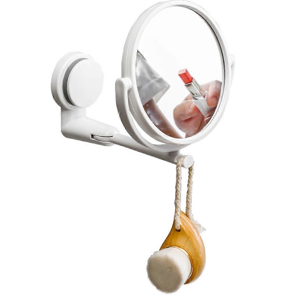 Round Folding Rotatable Two-Sided Mirror