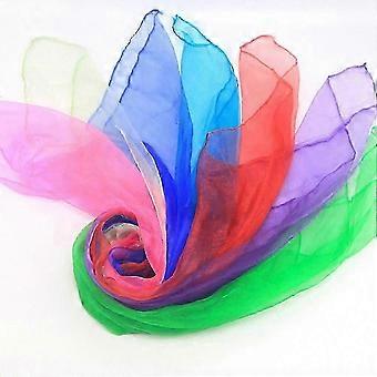 10-Piece Kids Colorful Dance Scarves compatible with Percompatible withmance & Play