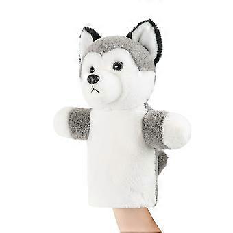 Plush Dog Hand Puppets 13 Inch, Cuddly Beagle Bernese Bulldog Golden Retriever Shepherd for Role-Playing Educational Activities and Gifts