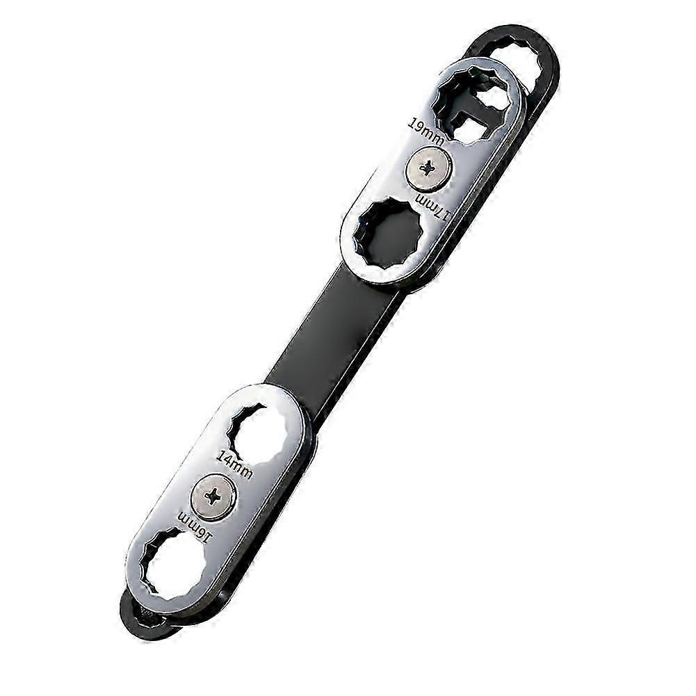 Adjustable Wrench With 360° Rotating Head