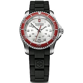 Victorinox maverick Quartz Analog Women's Watch with V241484 Rubber Bracelet