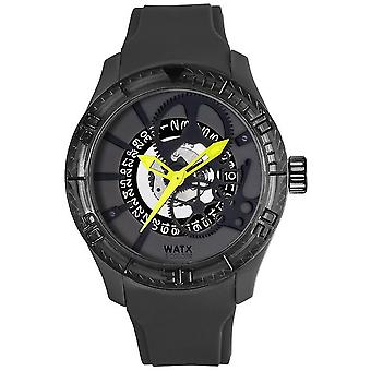 Watx&colors skeleton reloj para Hombre Analógico de Cuarzo con brazalete de Silicona RWA1907