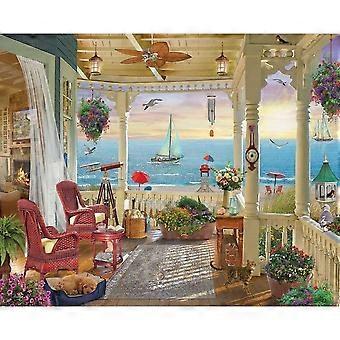 Ocean Beach House Summer Breeze Advanced Challenge Puzzle JI-1526