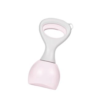 Long Handle Dog Poop Remover Tool for Outdoor Walking, No Bending Hygienic Pet Waste Scooper, Lightweight Portable Plastic Pooper Scooper