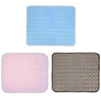 Self Cooling Pet Blanket, Ice Silk Cushion for Summer, Breathable Mat for Dogs and Cats, Indoor Outdoor Use, Size 4, 70cm, 1 Piece