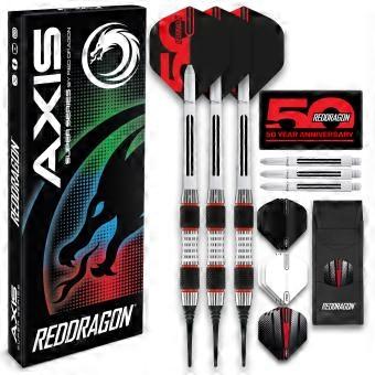 Darts - Axis Softip 18 g barrel gewicht 20 g volledig gewicht
