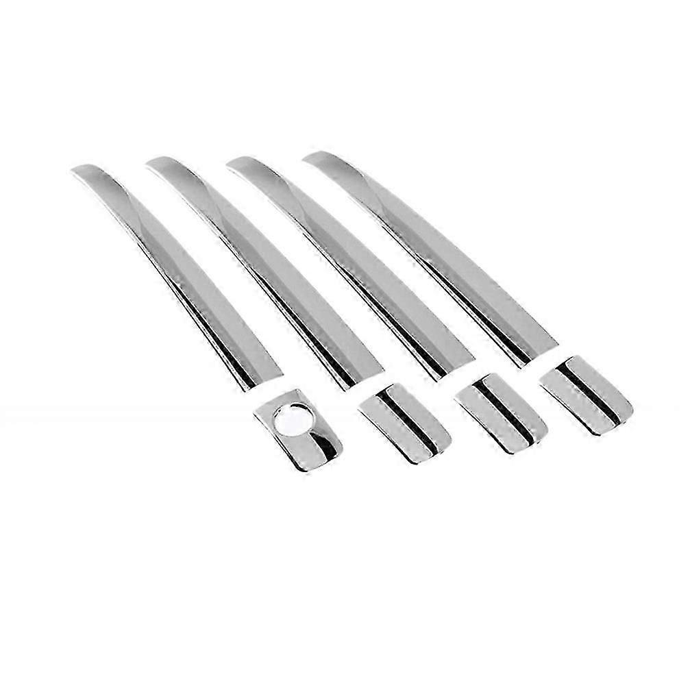 Silver Stainless Door Handle Trim