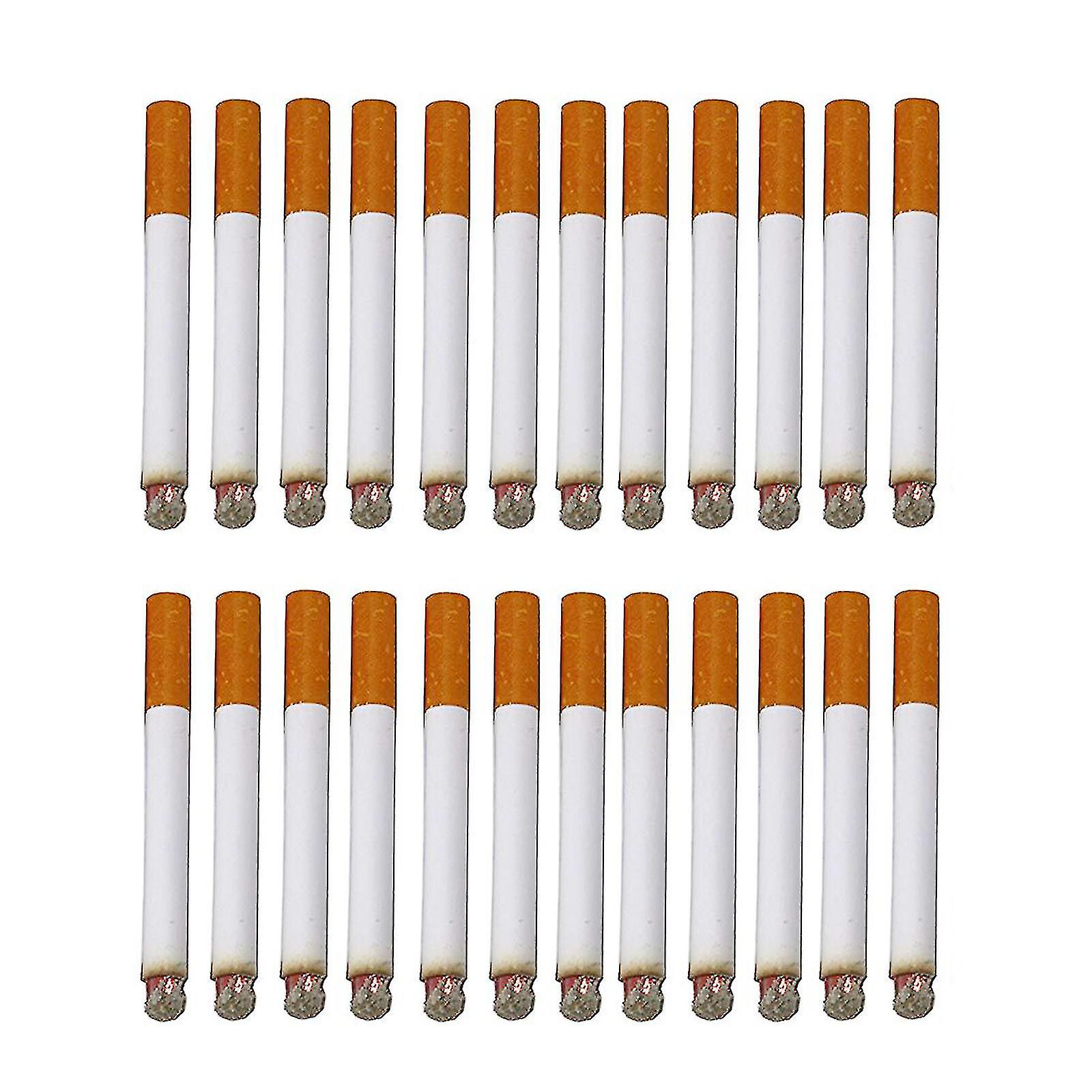 2/24/60pcs 농담 장난 마술 참신 트릭 가짜 담배 fags 연기 효과 tw