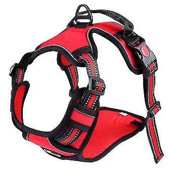S Size Adjustable Dog Harness Reflective And Breathable For Small D...