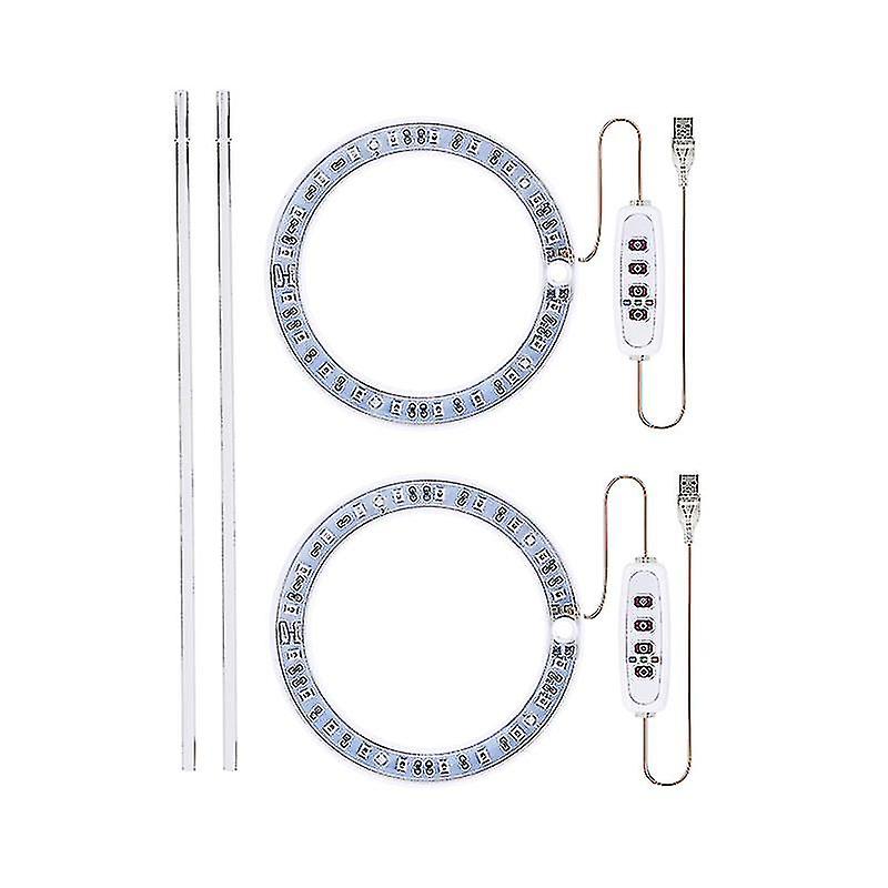 Double Head Led Grow Light Full Spectrum Phyto Lamp (red Blue Light)