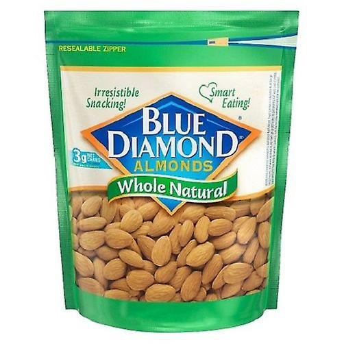 Blue Diamond Whole Natural Almonds 16 oz Bolsa