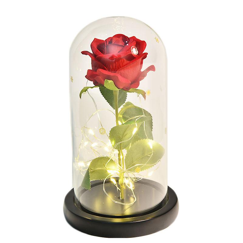 Valentines Day Gifts For Her, Beauty And The Beast Rose, Galaxy